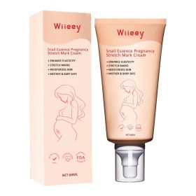 Wiieey Snail Essence Pregnancy Stretch Mark Cream, Firming Skin Lighten Postpartum Pregnancy Marks And Gestational Fat Smoothing Cream