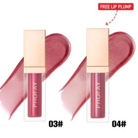 PHOFAY Ultra-Glossy Lip Gloss Set (Option: 03 04Set)