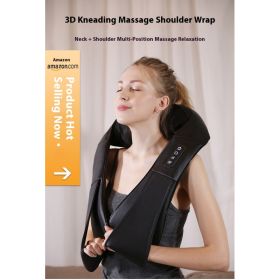 Multifunctional Household Neck Massager (Option: Black-American Standard)
