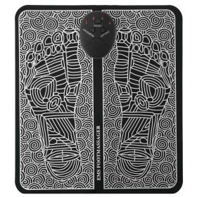 EMS Foot Massage Pad For Mothers' Day Gift Electric Stimulator Massager Unit Rechargeable Leg Reshaping Muscle Battery Powered Type And Rechargeable T (Option: Battery Type)