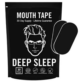 Breathing Patch, Soft And Skin Friendly, Helps With Smooth Breathing, Easy To Apply, Comfortable And Low Allergenic  30 Pack (Option: Black)