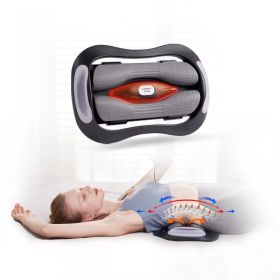 Constant Temperature Heat Therapy Multi-Frequency Vibration Stretch Simple Operation Electric Lumbar Traction Device (Option: US)