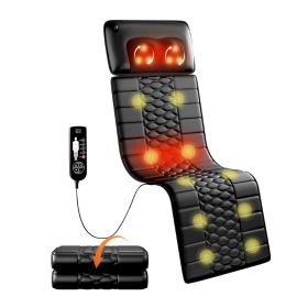 Amazon Restricted Products  Foldable Massage Mattress Controller With Smart Heating And Timer, Perfect For Full-body Relaxation At Home, Portable And (Option: 601D)